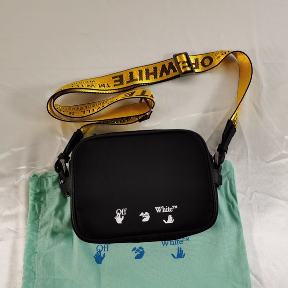 OFF-White logo crossbody bag New